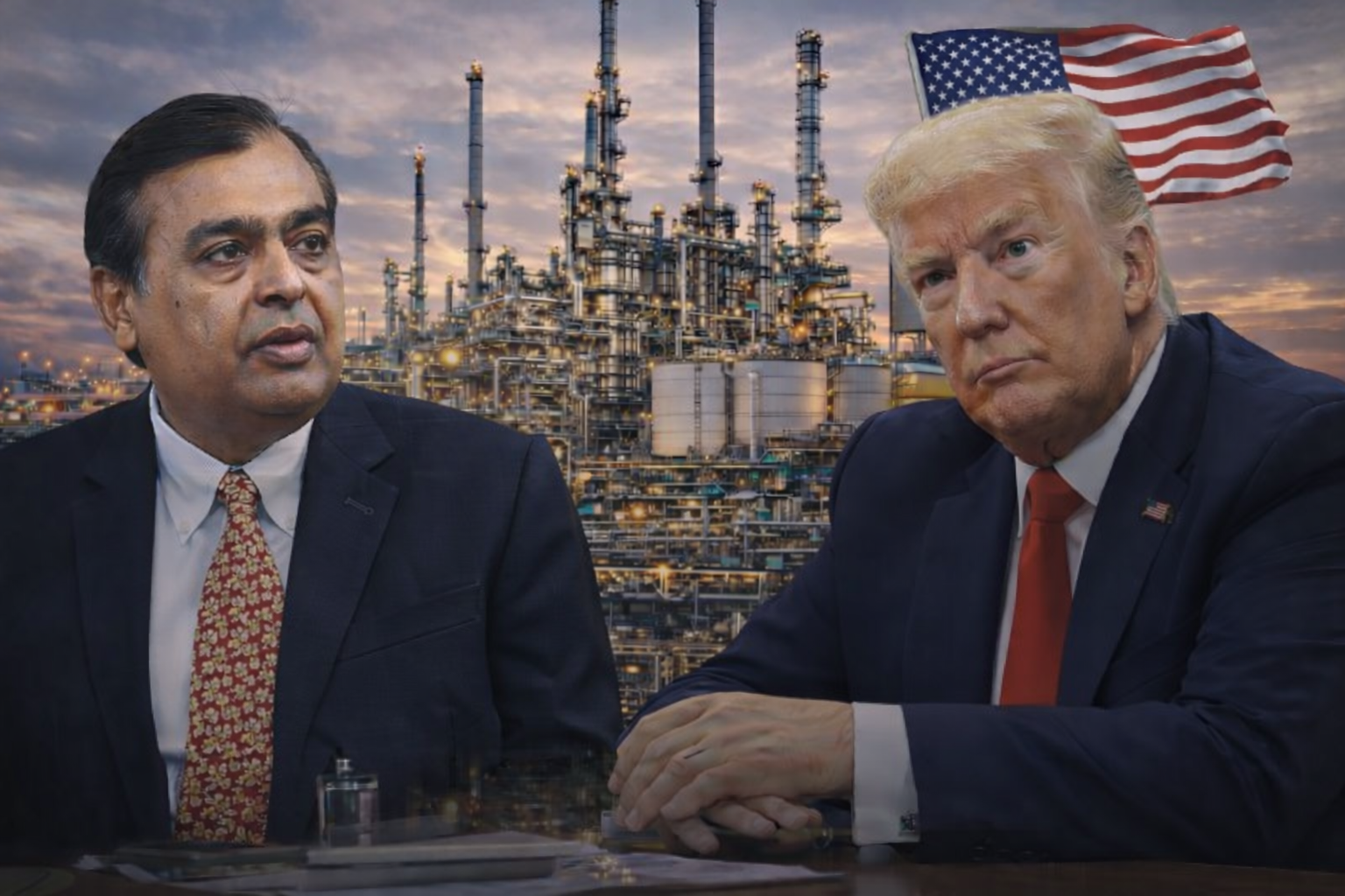 अमेरिका में नई तेल रिफाइनरी बनाएगा रिलायंस, मुकेश अंबानी और डोनाल्ड ट्रंप