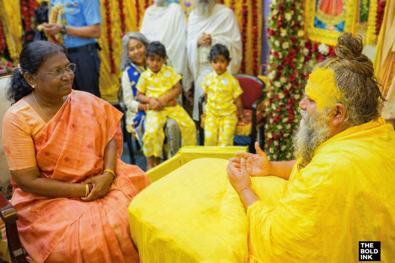 Droupadi Murmu Vrindavan visit meeting Premanand Maharaj