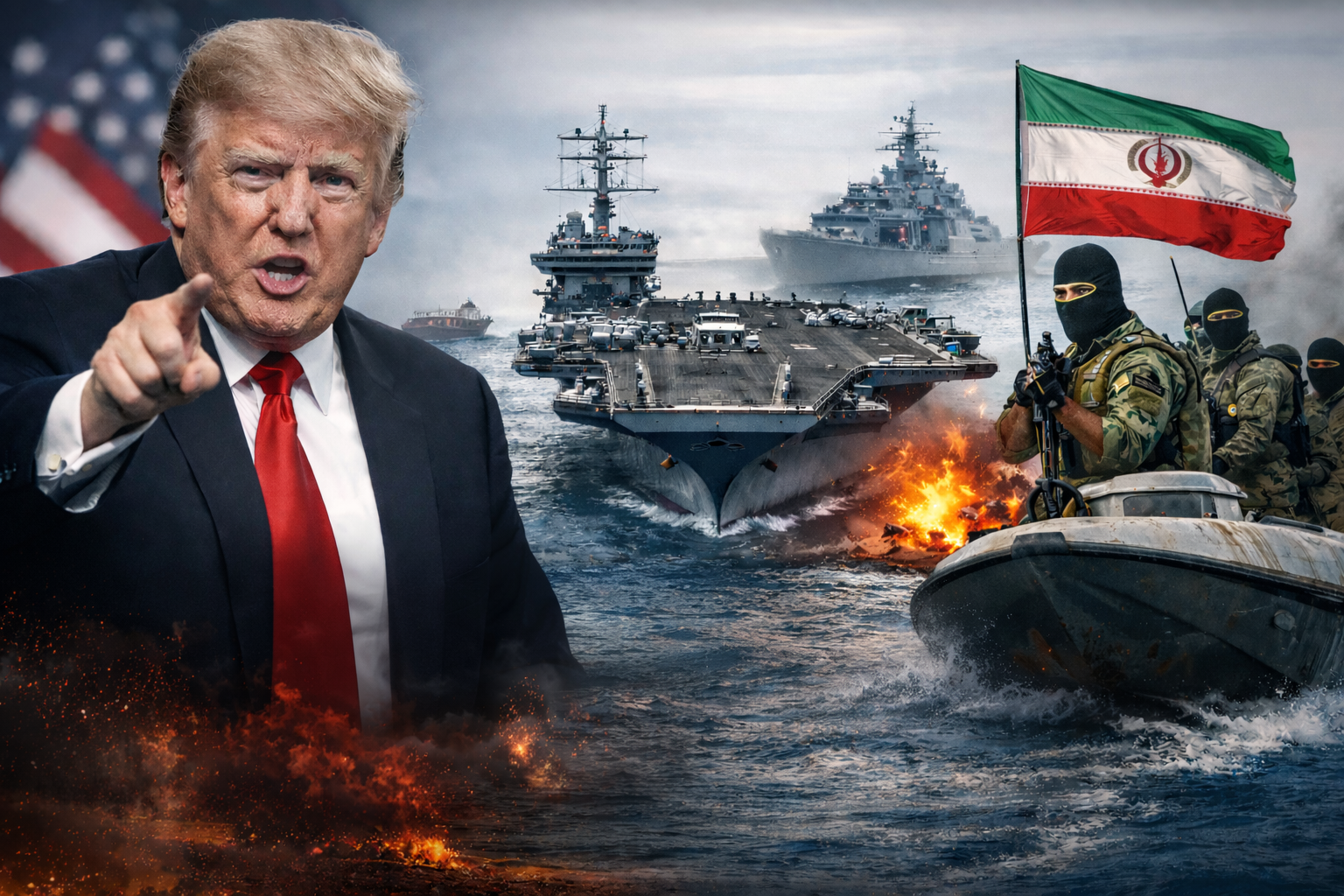 होर्मुज स्ट्रेट तनाव के बीच अमेरिका और ईरान के बीच बढ़ता टकराव